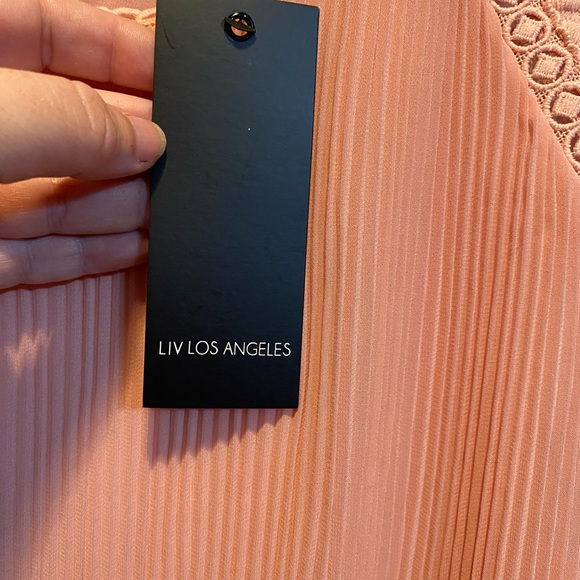 Luv Los Angeles pink blouse - Picture 4 of 6